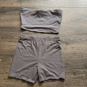 Charcoal grey set